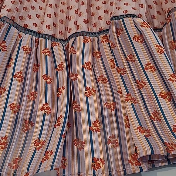 LIKE NEW Urban Outfitters Ragdoll Swing Boho Vibe Short Sleeved Mini Dress - Picture 12 of 13